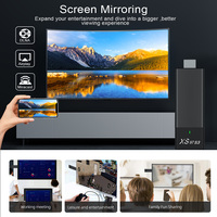 XS97 S3 BT Android TV Stick 4K HDR 2GB/8GB 2.4G/5G WiFi IPTV Miracast Airplay Control Remoto por Voz