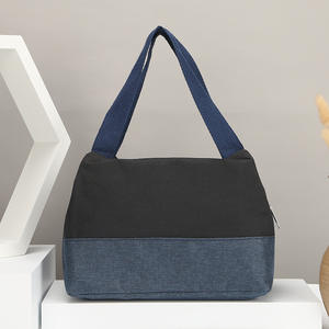 Nouveau sac à main multi-usages pour femmes, grand sac fourre-tout en toile, sac à bandoulière, porte-boîte à lunch, petits sacs pour maman - Product Image 4