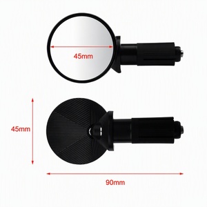 Rétroviseur de <span class=keywords><strong>moto</strong></span> en alliage d'aluminium de qualité supérieure, rétroviseur avant avec filetage de 10 mm, noir, universel pour scooter et <span class=keywords><strong>moto</strong></span> - Product Image 4