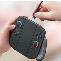 Stasiun Pengisian Daya Aksesoris Game untuk Pegangan Pengisian Daya 2 Kontroler Nintendo Switch