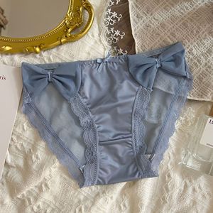 Sexy Slip Modellante da Donna in Morbido Raso <span class=keywords><strong>e</strong></span> Rete con Fascia in Pizzo all'Apertura della Gamba <span class=keywords><strong>e</strong></span> in Vita - Product Image 6