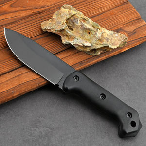 Cuchillo de Caza Industrial Personalizado con Soporte OEM, Hoja de Acero Inoxidable, Grado Industrial G10, Uso Táctico para Campamento, GACI - Product Image 5
