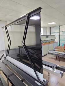 84, 92 100, 110, 120 дюймов, Электрический электропривод, поднимающийся на пол, Натяжной проектор, экран, домашнее животное, кристалл, ALR Ambieht свет - Product Image 3