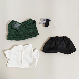 Ensemble de vêtements en tissu unisexe pour poupées de 15 cm, comprenant un gilet et un <span class=keywords><strong>pull</strong></span>, pour poupées Sweet Rabbit, à partir de 14 ans - Product Image 5