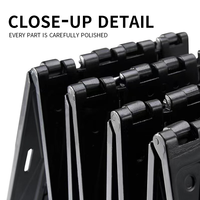 Échelle télescopique en aluminium de qualité supérieure, rétraction à une touche, échelle d'extension tactique, échelle pliante pour camping-car, camion, usage industriel