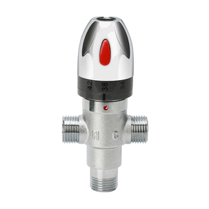 SANIPRO G1/2 NPS Connexions mâles Mitigeur thermostatique Contrôle de la température Robinet de salle de bain et douche Mitigeurs d'eau - Product Image 5