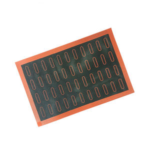 Tapis de cuisson en silicone pour macaron à pain antiadhésif perforé de qualité alimentaire - Product Image 1