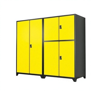 Electronic Password Lock Tool <b>Cabinet</b> Steel Storage Locker Double Door <b>Garage</b> Supply <b>Cabinet</b> - Product Image 1