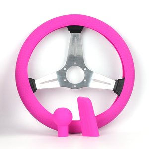 自動カスタムカーオートアクセサリーギアシフトノブステアリングホイールハンドブレーキ - Product Image 3