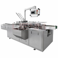 Machine automatique haute performance de formage, d'érection, de fermeture et de scellage de cartons pour ligne d'emballage intégrée
