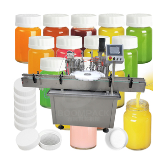 Full Auto Food Cordial Juice Semiautomática Bomba de pistón líquido Gel aséptico Polaco PE Máquina de llenado y tapado de botellas - Product Image 1