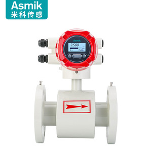 เครื่องวัดการไหลแบบแม่เหล็กไฟฟ้า Asmik DN100 แบบพลาสติกทนการกัดกร่อนชนิดแยกส่วน สำหรับน้ำ น้ำเสีย โคลน กรด และด่าง - Product Image 2