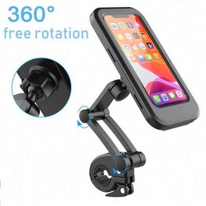 Support de téléphone pour vélo étanche, rotation à 360 degrés, support de téléphone portable réglable pour vélo, support de smartphone pour vélo - Product Image 2