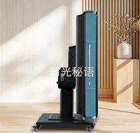 Nouvelle machine à mahjong automatique pliable à quatre boucheaux avec effets lumineux et sonores, machine à mahjong double usage pour table de divertissement à domicile