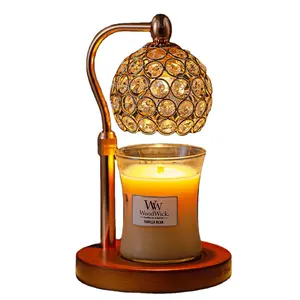 melting wax scented oil burner electric night lamp candle warmer lamp table light