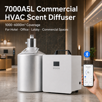 Diffuseur d'arômes sans eau Koeazy OEM/ODM personnalisable, machine de diffusion de parfum HVAC de 5000 ml à très grande capacité pour la maison