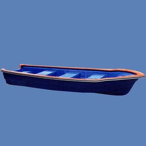 Bote de Trabajo con Casco de Fibra de Vidrio, Motor Fuera de Borda, Gasolina, Estilo Profesional para Patrullaje - Product Image 4