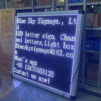 Pixel Led Strobe Light Graphics Led Screen Letter Display para Club Party Stage