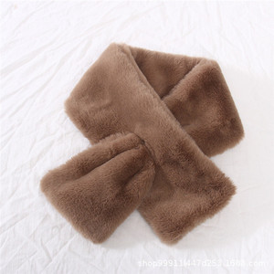 <span class=keywords><strong>Écharpe</strong></span> en peluche à la mode pour femmes, foulard chaud, <span class=keywords><strong>bavoir</strong></span> femme, col en peluche, hiver, hiver,, K1065 - Product Image 5
