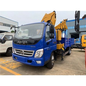 Camion de transport de marchandises FOTON LHD RHD avec grue de 5 tonnes, camion 4x2 avec grue montée sur le véhicule, à vendre - Product Image 3