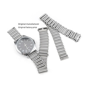 Nuovo <span class=keywords><strong>Cinturino</strong></span> <span class=keywords><strong>per</strong></span> <span class=keywords><strong>Orologio</strong></span> in Acciaio Inossidabile Stile Ladder <span class=keywords><strong>per</strong></span> <span class=keywords><strong>Huawei</strong></span> e Casio a Sgancio Rapido 18mm 20mm 22mm Bracciale in Metallo - Product Image 1