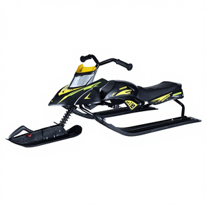 Motoneige/Travette à <span class=keywords><strong>neige</strong></span> en fer pour enfants et adultes avec frein pour le ski et le snowboard - Product Image 1
