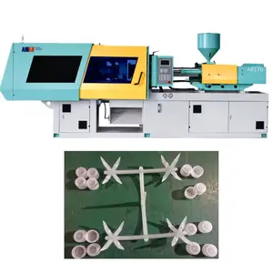 AFS-170 injection molding machines testing vedio for Reagent cover plastic products really factory showing
