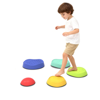 Circuito de Obstáculos para Niños, Entretenimiento Sensorial para Autismo, Bloques de Equilibrio para Saltar y Caminar, COLORES VARIADOS, Plástico Resistente e Impermeable