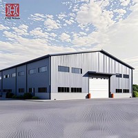 Atelier en structure acier préfabriqué léger et économique ZTSS, certifié ASTM, avec services de soudage, à vendre