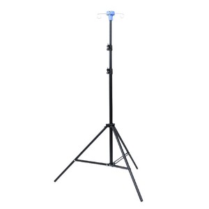 Soporte de Suelo Plegable para Suero Intravenoso, Altura Ajustable, Portátil, Metálico, para Uso Doméstico - Product Image 3