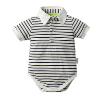 Ensemble de Vêtements Formels d'Été pour Bébés Garçons en Gros – T-shirt à Manches Courtes et Barboteuse 100% Coton – Personnalisation du Logo Printemps
