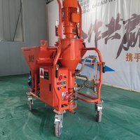 Machine à pulvériser le plâtre modèle M9, pulvérisateur de plâtre à mélange automatique pour chantier de construction, revêtement en plâtre
