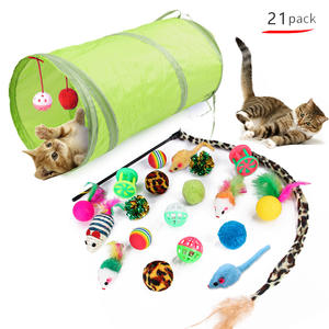 Juguetes para Mascotas <span class=keywords><strong>de</strong></span> Varios Estilos, Juguetes para Gatos Runpin, Pelota, Ratón, Juego <span class=keywords><strong>de</strong></span> Juguetes para Gatos, Túnel, Novedades 2026, Juego al por Mayor - Product Image 2