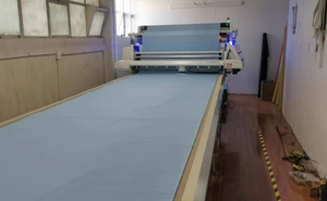 Clothesline vải đặt máy tự động Vải vải lan rộng và máy cắt với may mặc cắt bảng - Product Image 3