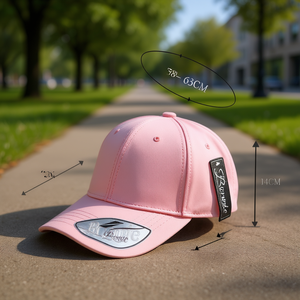 Casquette de baseball Bonnie à six panneaux, 100 % coton, ajustée, unisexe, couleur unie, décontractée, pour adultes, à porter en toutes saisons - Product Image 2