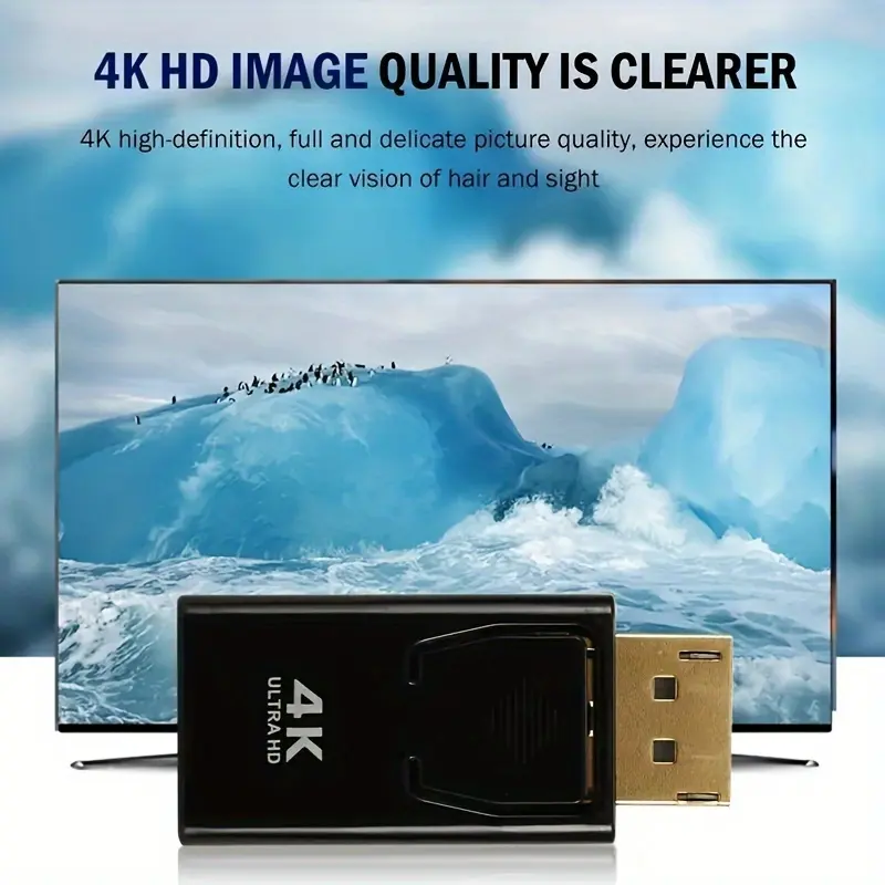 4K Display Port Male to HDMI Female Adapter Converter Display Port DP to HDMI