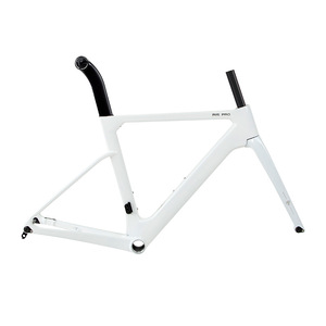 R15 Fibre אופניים מסגרת 700c בלם דיסק דרך-ציר שבירת ציר עיצוב שבירת ציר מסגרת אופניים משולב כבל מוסתר - Product Image 1