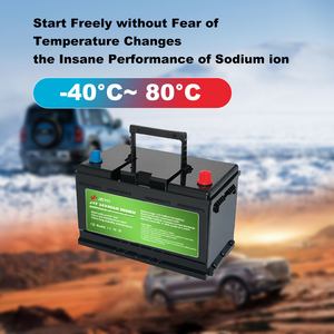 Sodium Ion pin jieyo mô hình mới 12V SIB Xe pin 60Ah điện hệ thống điện dự phòng điện bắt đầu pin CE/ul chứng nhận - Product Image 4