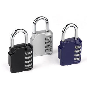 <span class=keywords><strong>Lucchetto</strong></span> in metallo con combinazione a 4 cifre <span class=keywords><strong>per</strong></span> bagagli, zaini, armadietti da palestra, porte, antifurto, durevole, alta sicurezza - Product Image 3