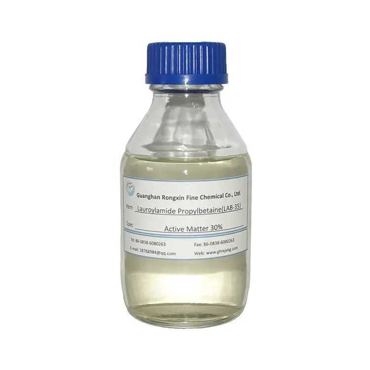 หนา agent Lauroamide propyl betaine CAS 4292-10-8 liquid สบู่ดิบวัสดุ