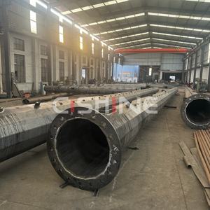 Tour d'antenne <span class=keywords><strong>de</strong></span> télécommunications Cishine en acier galvanisé octogonal et polygonal <span class=keywords><strong>de</strong></span> 15m, 18m, 20m, 35m, 40m, 45m pour éclairage 4G à vendre - Product Image 6