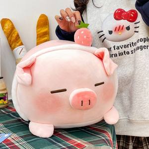 国境を越えた新しいピンクの豚のぬいぐるみ、柔らかくて可愛いぬいぐるみ、ギフト枕、誕生日プレゼント、ユニセックス向け - Product Image 6