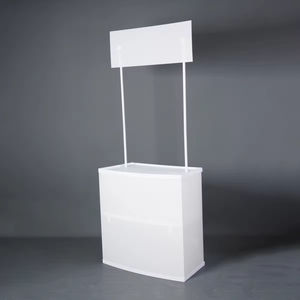 Balcão Promocional Retrátil Leve e Dobrável Retangular Portátil para Supermercado de Alta Qualidade - Product Image 5