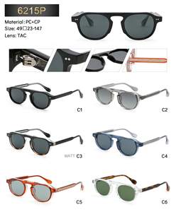 Gafas de sol polarizadas UM 6215P UV400 moda CP templos logotipo personalizado verano nueva fábrica de fotografía callejera Europea americana - Product Image 5