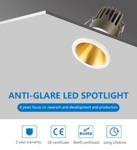 ไฟสปอร์ตไลท์ LED คุณภาพสูง ขนาดเล็ก ป้องกันแสงสะท้อน 5W Cob Spotlight ไฟสปอร์ตไลท์ LED แบบฝัง เหมาะสำหรับไฟส่องสว่างภายในอาคาร - Product Image 2