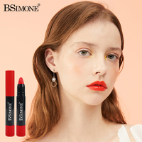 Crayon à lèvres satiné soyeux hydratant, waterproof, longue tenue, couleur intense, 18 teintes, OEM ODM, étiquette privée, logo personnalisé, vente en gros