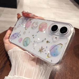 เคสโทรศัพท์ลายดาวประกายระยิบระยับสุดหรู สำหรับ iPhone 16 15 14 13 12 11 Pro X XS XR Max 7 8 Plus  แบบนิ่ม ป้องกันแรงกระแทก - Product Image 6