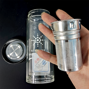 300 मिलीलीटर ग्लास अलकलाइन पानी की बोतल सेट 12 महीने के प्रतिस्थापन फिल्टर हाइड्रोजन नैनो <span class=keywords><strong>ph</strong></span> 9 orp-200mv u alcine अनुकूलन - Product Image 4