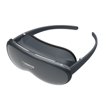 Lunettes de réalité virtuelle SHINECON AR IMAX avec écran 60Hz 1000 Nits, films 3D, écran 4K, lunettes AR/VR pour smartphones Android et iOS