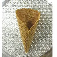 Machine professionnelle à gaufres pour cornets de crème glacée, machine à cuire les cornets de crème glacée commerciaux
